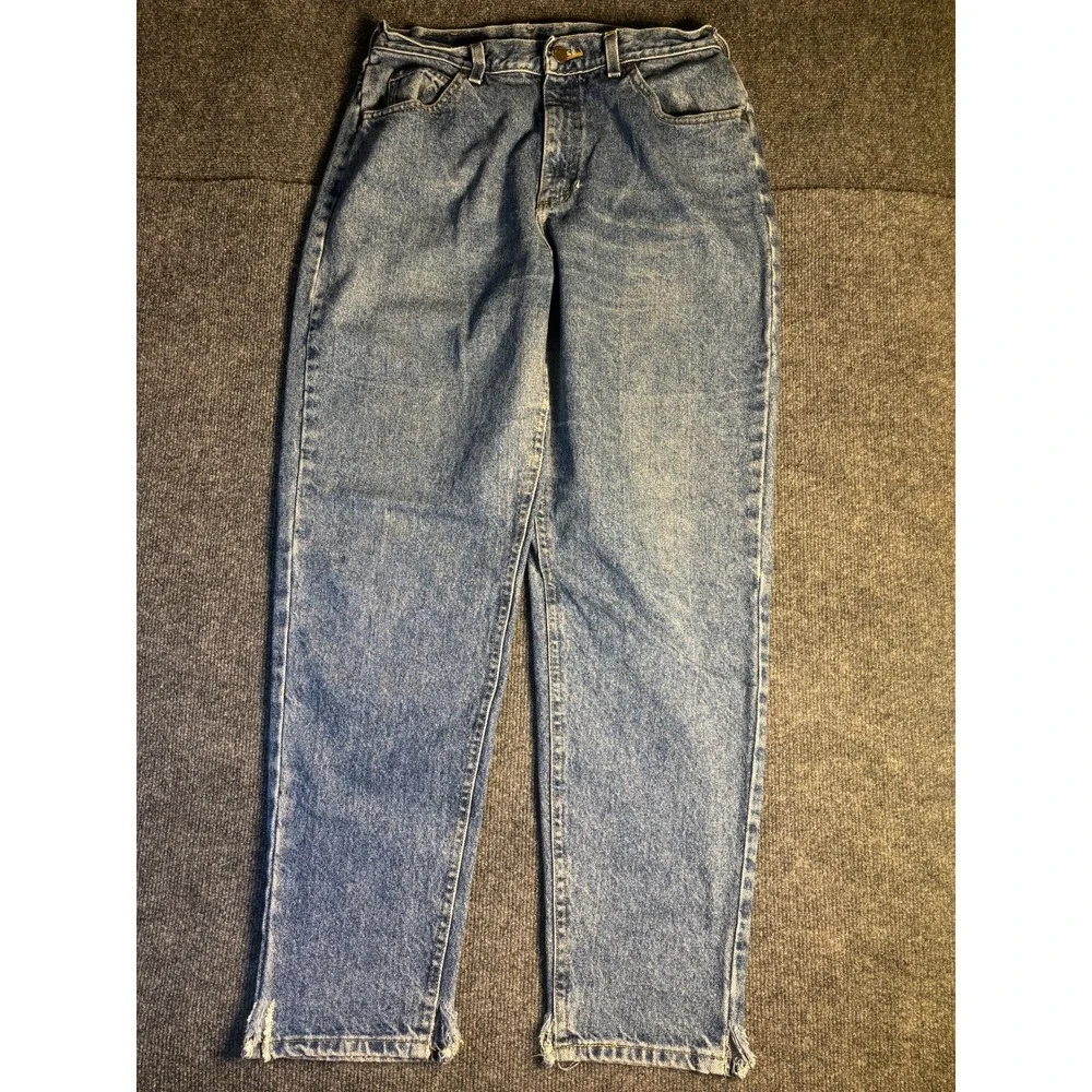Denim Riders Tapered Jeans Women's 30x30 Blue Comfortable Authentic Superior Fit
